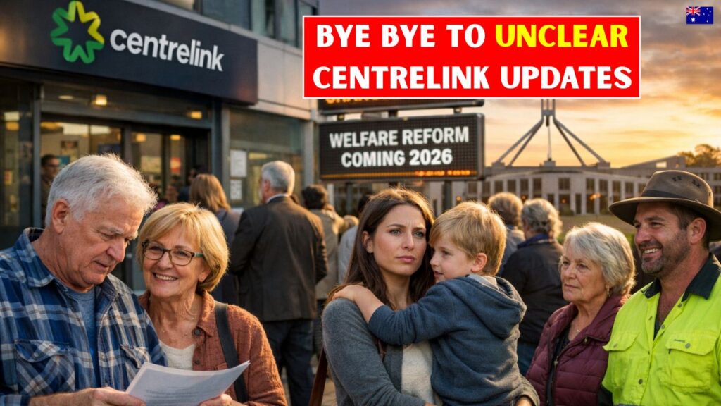 Bye Bye To Unclear Centrelink Updates