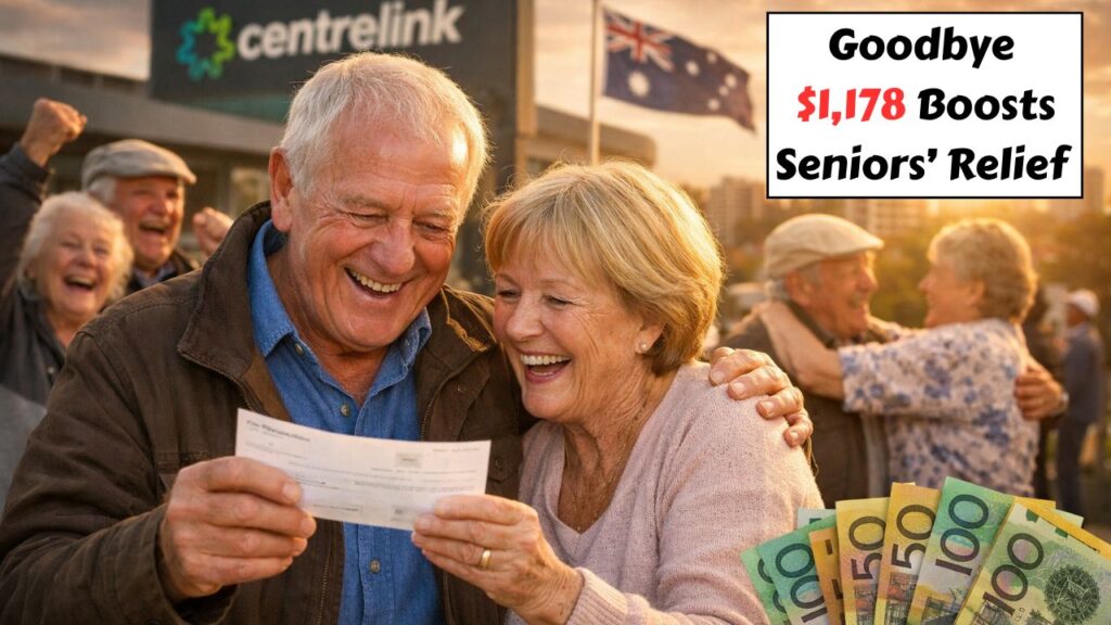 Goodbye! $1,178 Boosts Seniors’ Relief