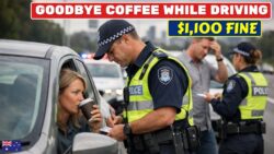 Goodbye to Drinking Coffee While Driving as $1,100 Fines Hit Australian Drivers in January 2026